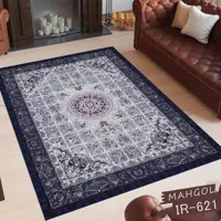 فرشینه مخمل6متری کد621  استوپ دار روحا(ماهگل)