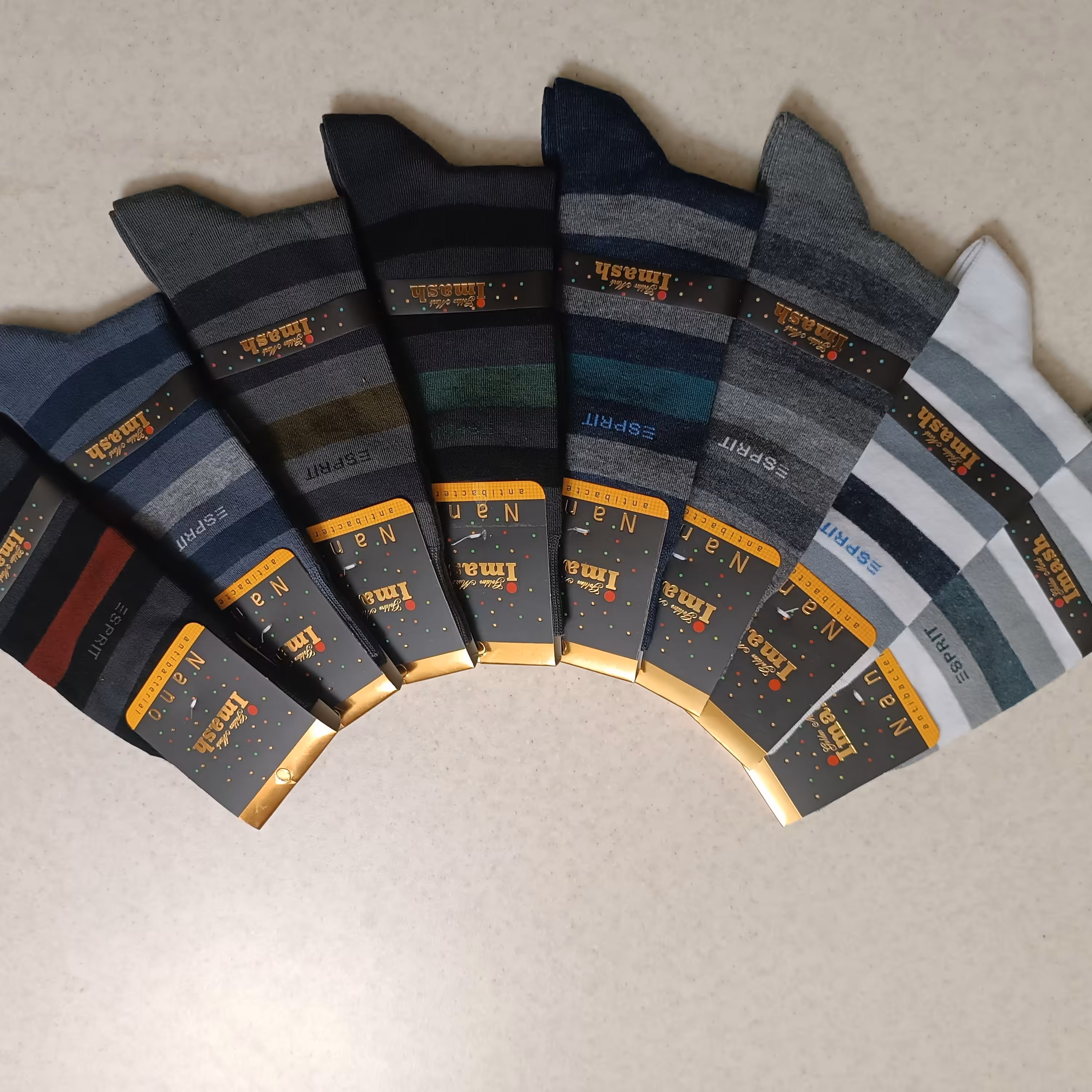 جوراب ساقدار اعلا ویسکوز پنبه سیلندر 200 پنجه روسو کش نرم ضد بو و تعریق رینگی