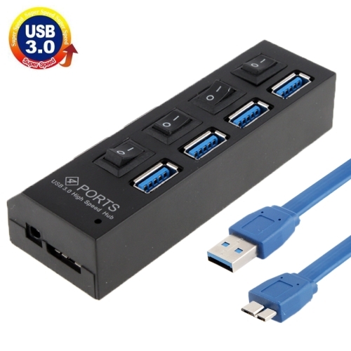 هاب 4 پورت USB 30 پشتیبانی 1 ترابایت