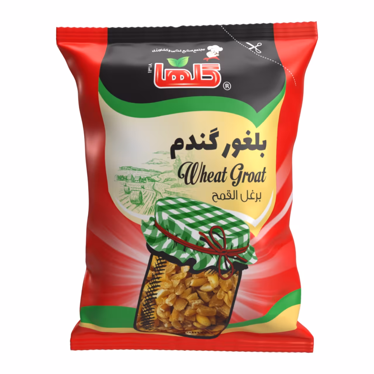 بلغور گندم گلها حجم 450 گرم – سلفونی