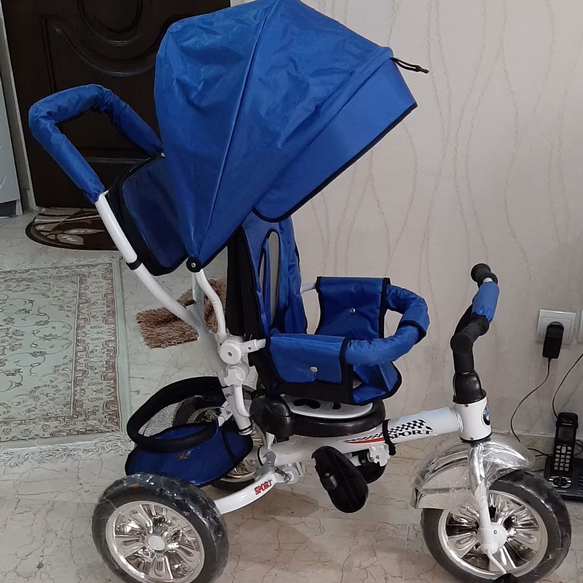 سه چرخه اکبند کالسکه ای 