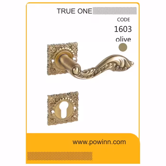 دستگیره رزت ترووان مد ل 1603 زیتونی - پاوین