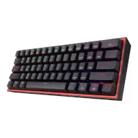 مشخصات قیمت و خرید کيبورد گیمینگ ردراگون مدل Redragon Fizz K617 رنگ مشکی