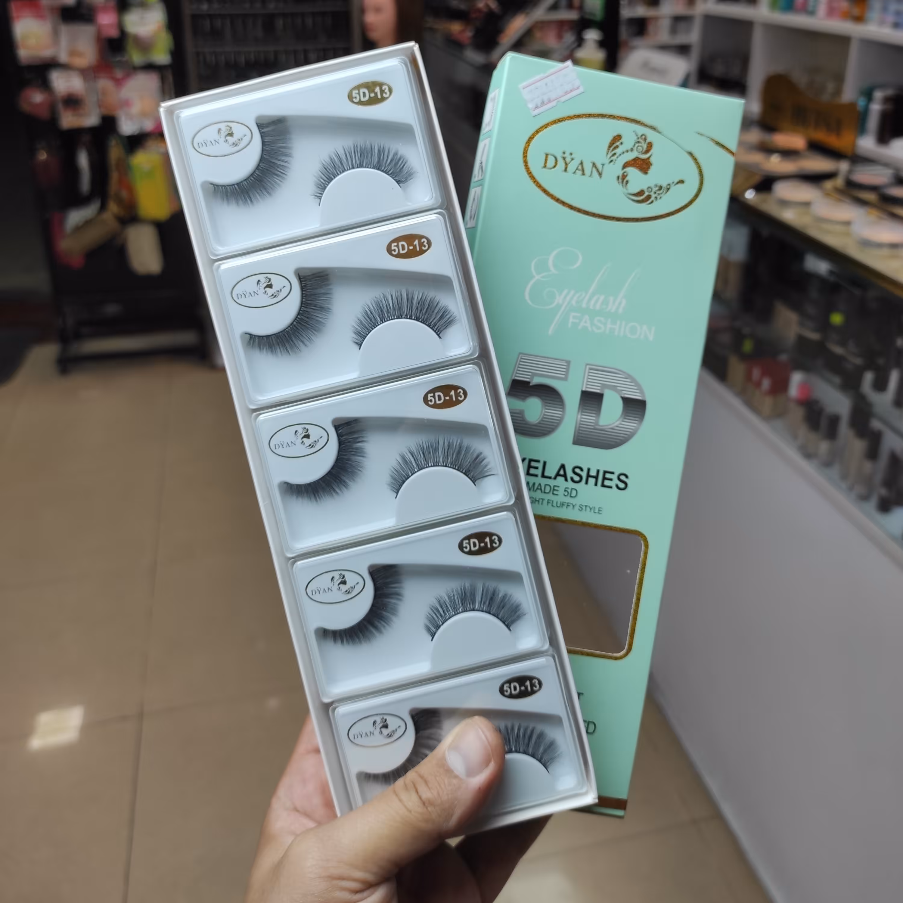 مژه مصنوعی 5D مدل 13