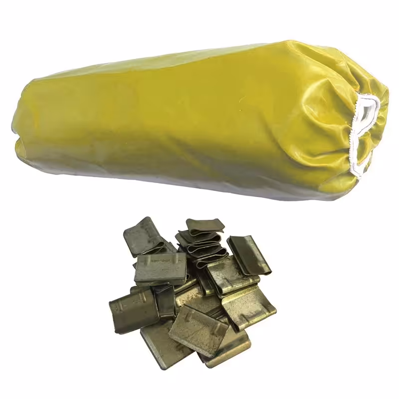 (فروش 10 تایی) برزنت کشی مخصوص اتصال دریچه کولر آبی به کانال و پک بست گالوانیزه