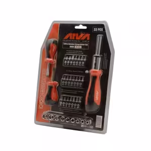 ست پیچ گوشتی جغجغه ای 33عددی آروا مدل ARVA 4516