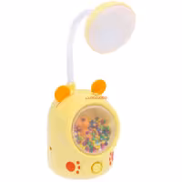 چراغ مطالعه رومیزی HQ2D زرد طرح گربه