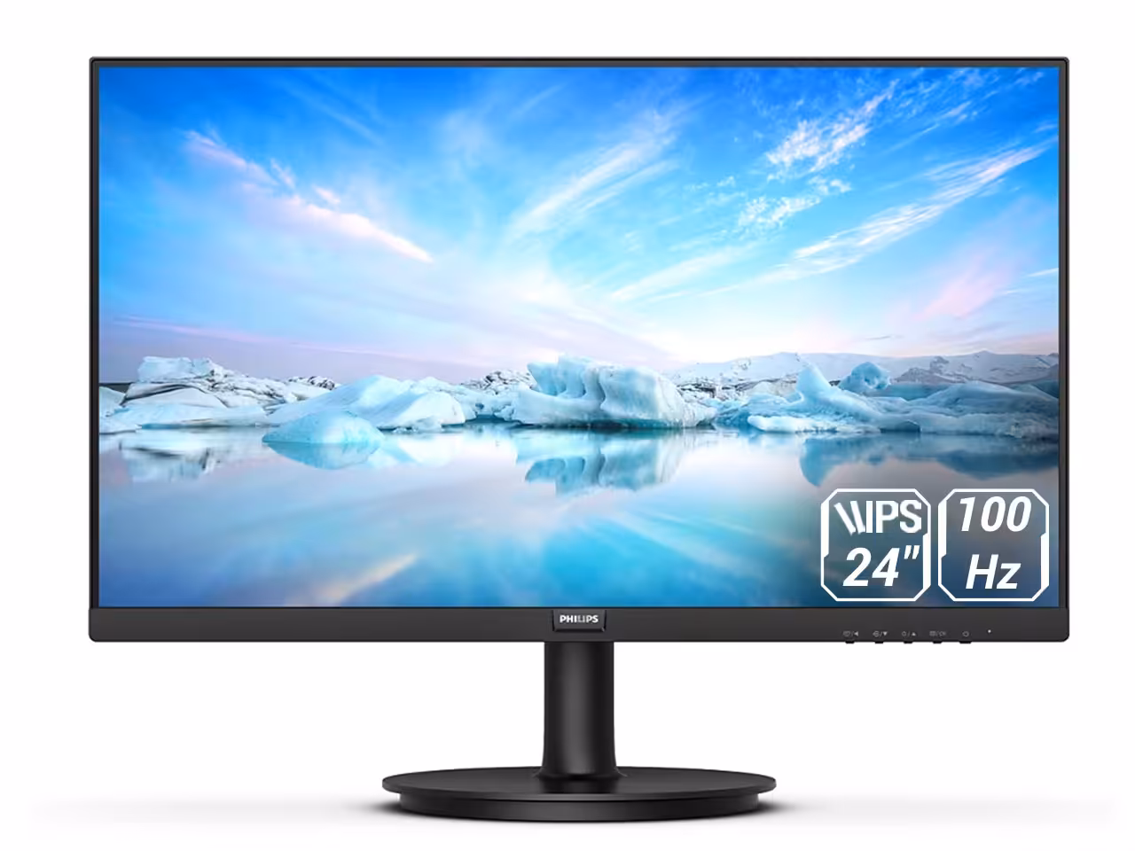 مانیتور 24 اینچ فیلیپس مدل Philips 241V8BPhilips 241V8B 24 Inch IPS FHD Flat Monitor