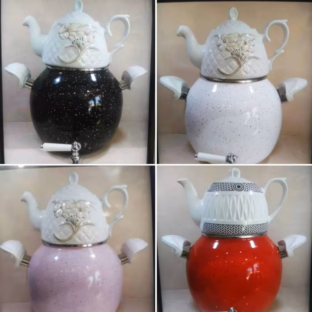 کتری قوری لعابی