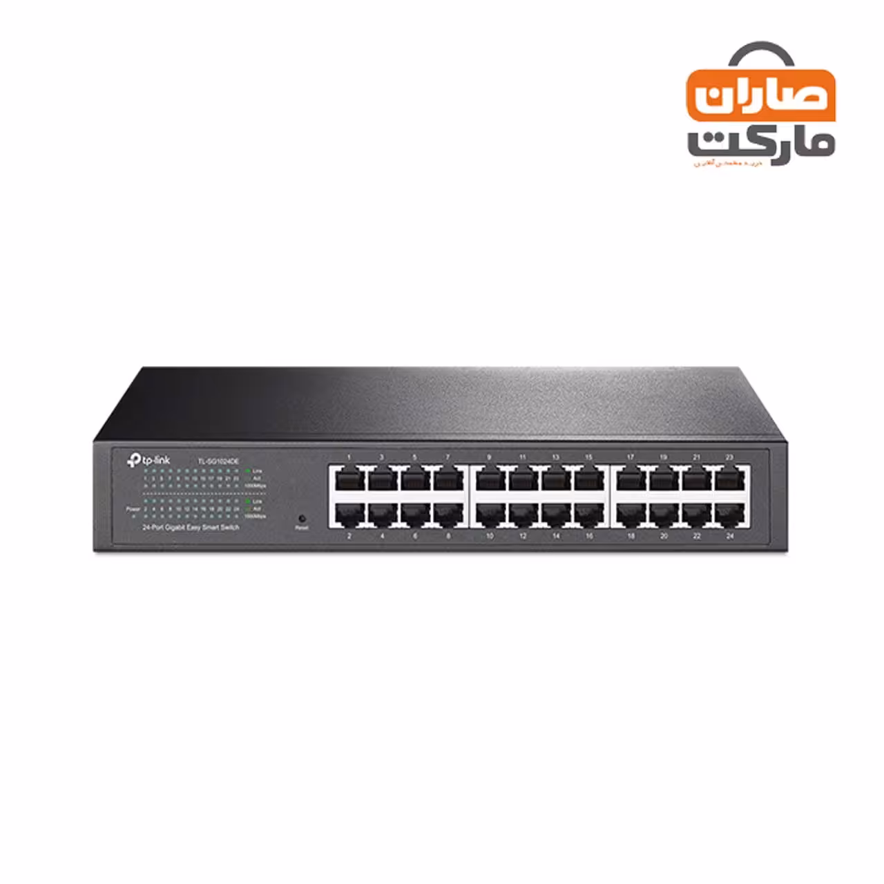 سوییچ 24 پورت گیگابیت و رکمونت تی پی-لینک مدل TL-SG1024DE