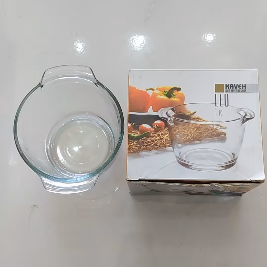 کاسه شیشه ای سالاد خوری 