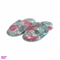 دمپایی حوله ای مدل شقایق کد 003