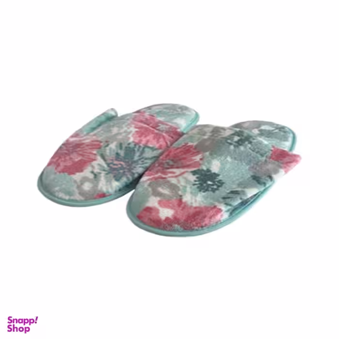 دمپایی حوله ای مدل شقایق کد 003