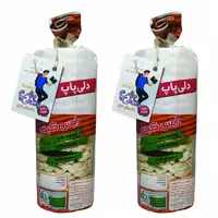 رایس کیک دانه های مغذی بدون شکر دلی پاپ - 110 گرم بسته 2 عددی
