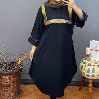 مانتو عبایی بابوس مدل مهتاب