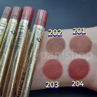 رژلب مدادی دوسه شماره 201 رنگ کالباسی 24 ساعته و ضدآب مات بافت نرم و سبک و مخملی ضد حساسیت فاقد پاربن