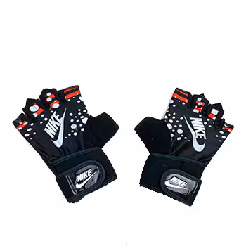 دستکش بدنسازی دخترانه طرح نایکی