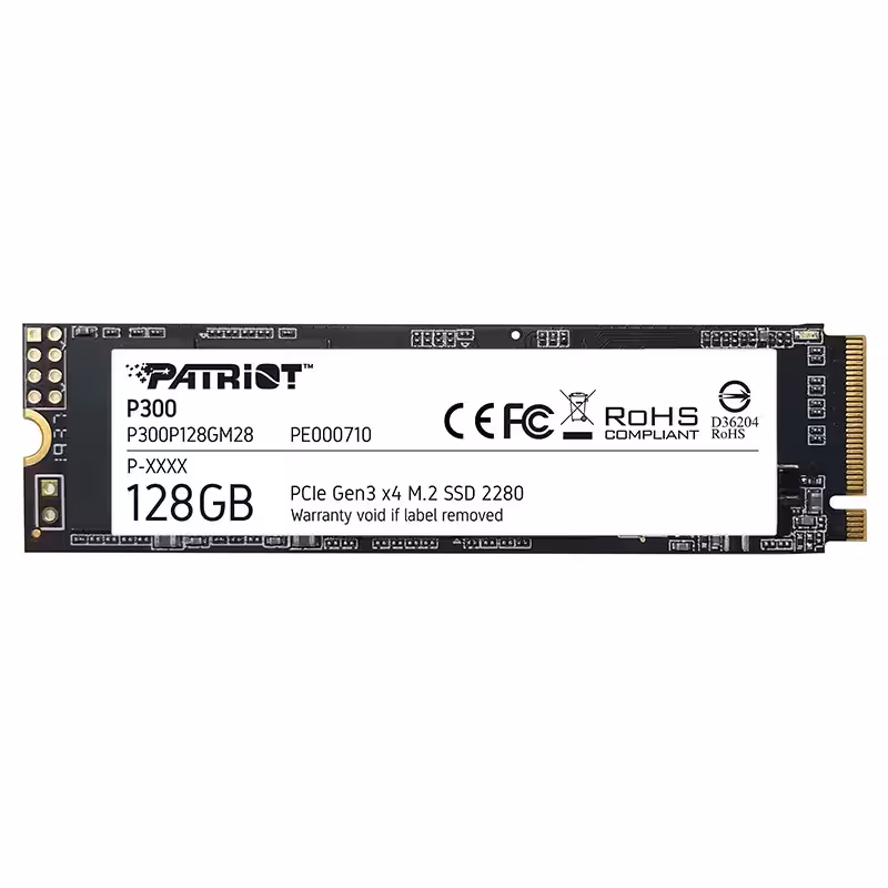 قیمت روز SSD اینترنال پاتریوت 128 P300 NVME | آی تی هوم