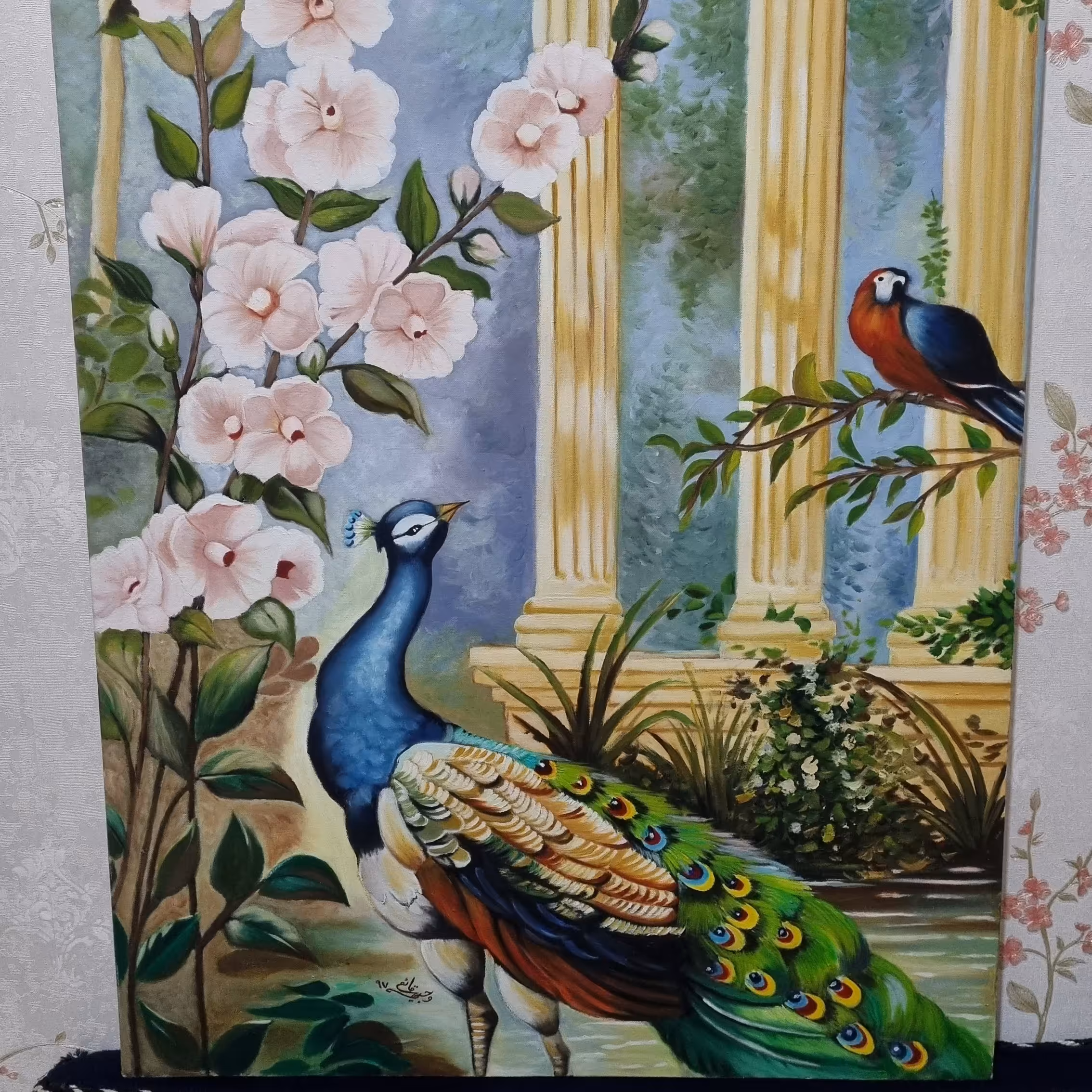 تابلو زیبایی های پرنده ها( پس کرایه)