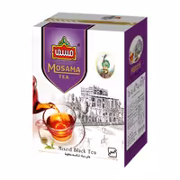 چای شاه عباسی مخلوط داخله و خارجه مسما - 400 گرم بسته مقوایی