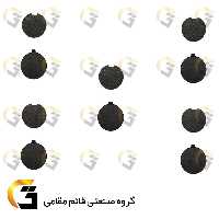 لنت دیسکی ترمز جلو گرد موتورسیکلت کد 1051  مناسب برای تریل GY، پرواز،پیشرو بسته 5 عددی (عمده فروشی)