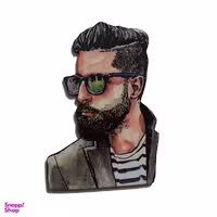 تاپر تزیین کیک طرح مرد