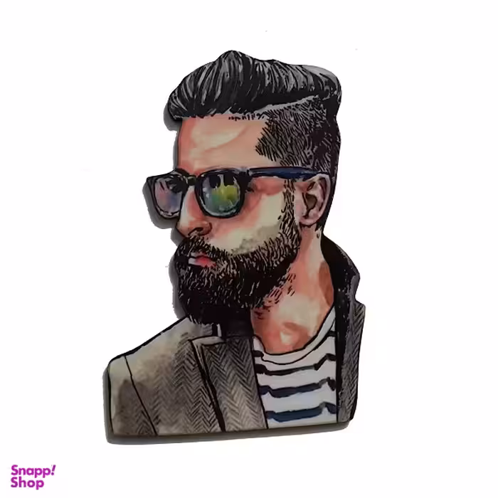 تاپر تزیین کیک طرح مرد