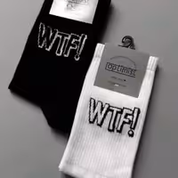 جوراب ساقدار WTF نخ پنبه فری سایز