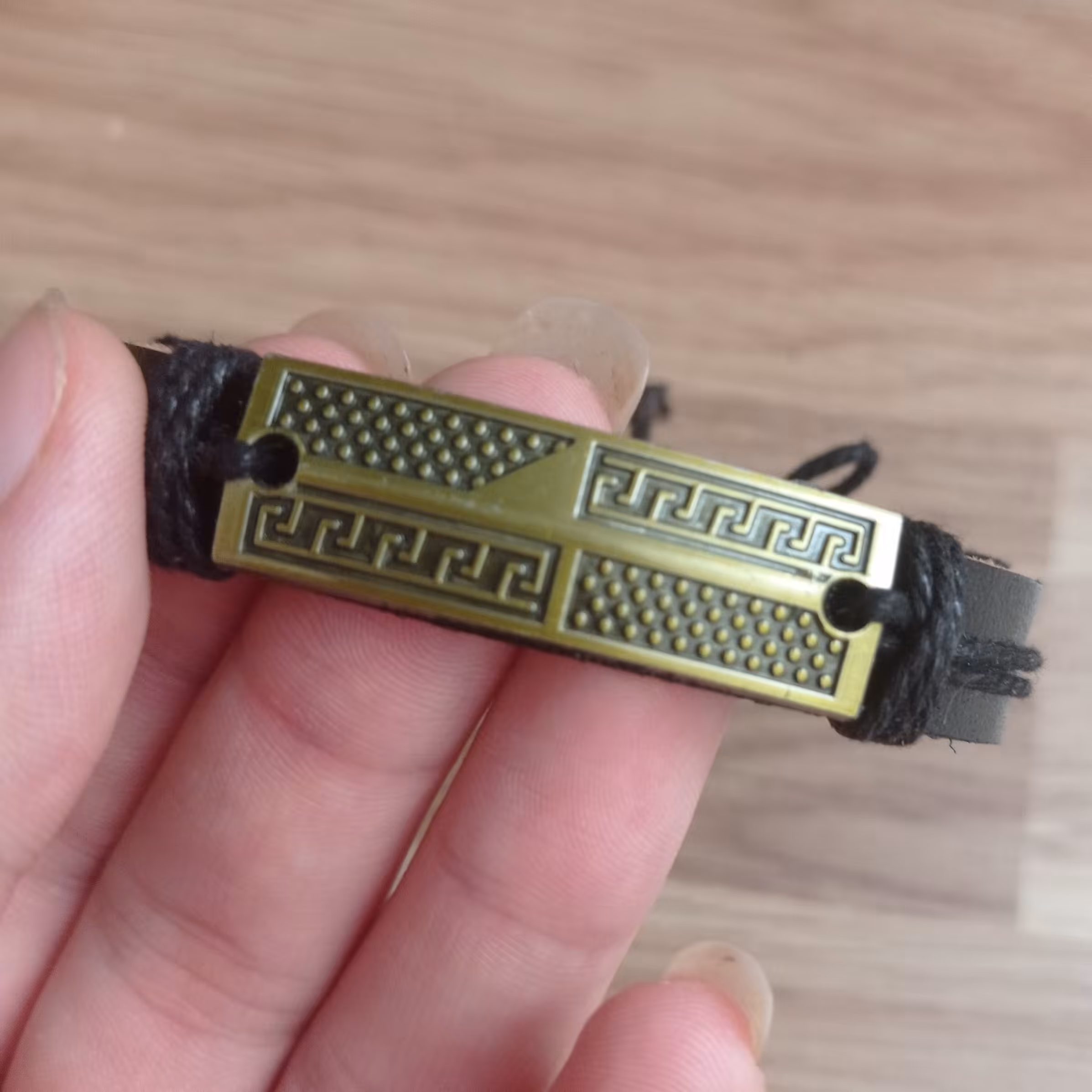 دستبند چرمی کد 2