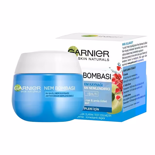 کرم آبرسان و مرطوب کننده انار گارنیر انواع پوست 50 میل | فروشگاه ارس ترک