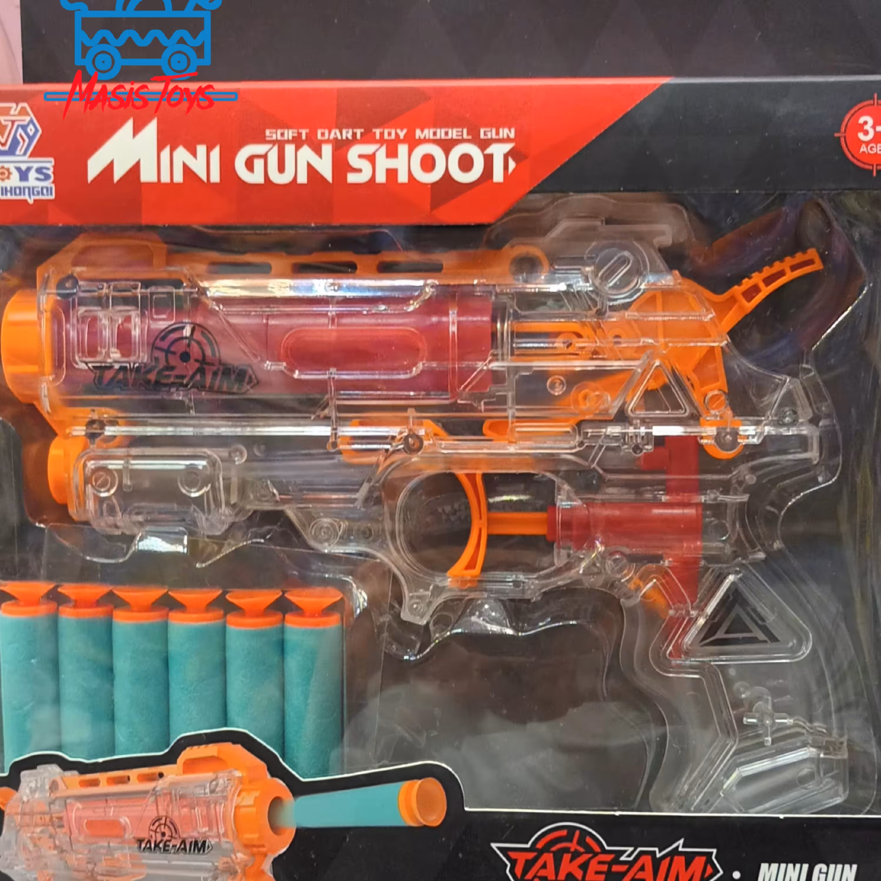 تفنگ دودریک هم تیراسفنجی داره هم اپاش جنس خوب وارداتی کامل بی خطر مناسب برای گروه سنی سه سال به بالا