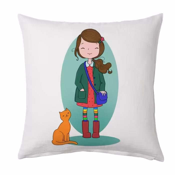 کاور کوسن کراس‌ماه طرح ویان سایز 40 در 40 کد c2054