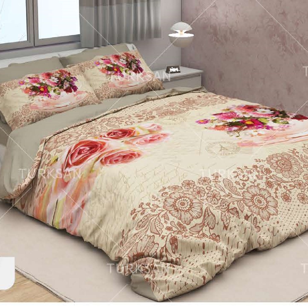 سرویس روتختی ترکسان دو نفره  تک رو 6تکه طرح D7