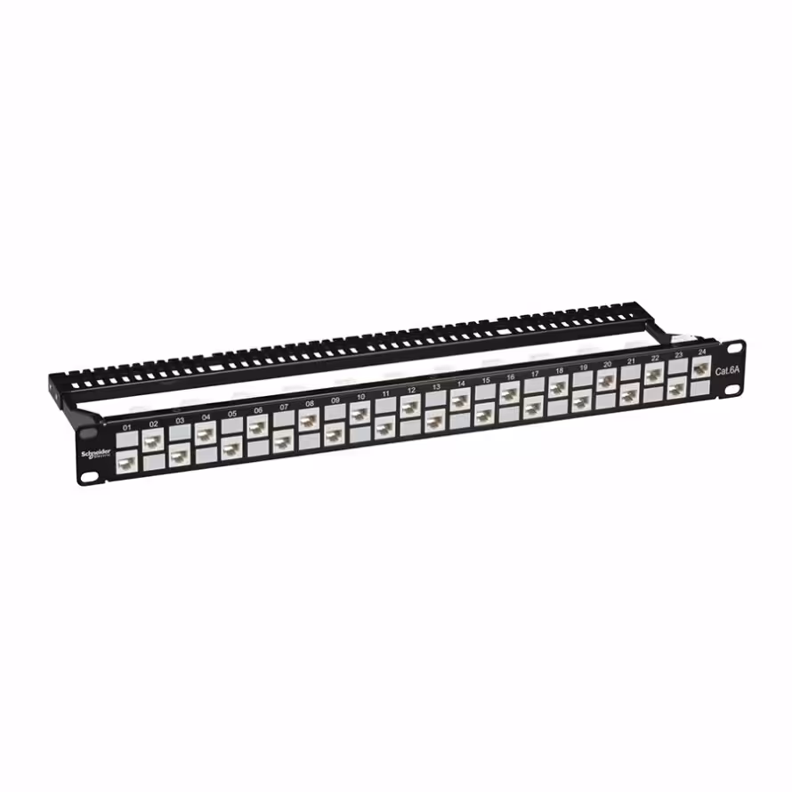 پچ پنل 24 پورت Cat6A اشنایدر الکتریک Digilink DCTPP24UKY1U