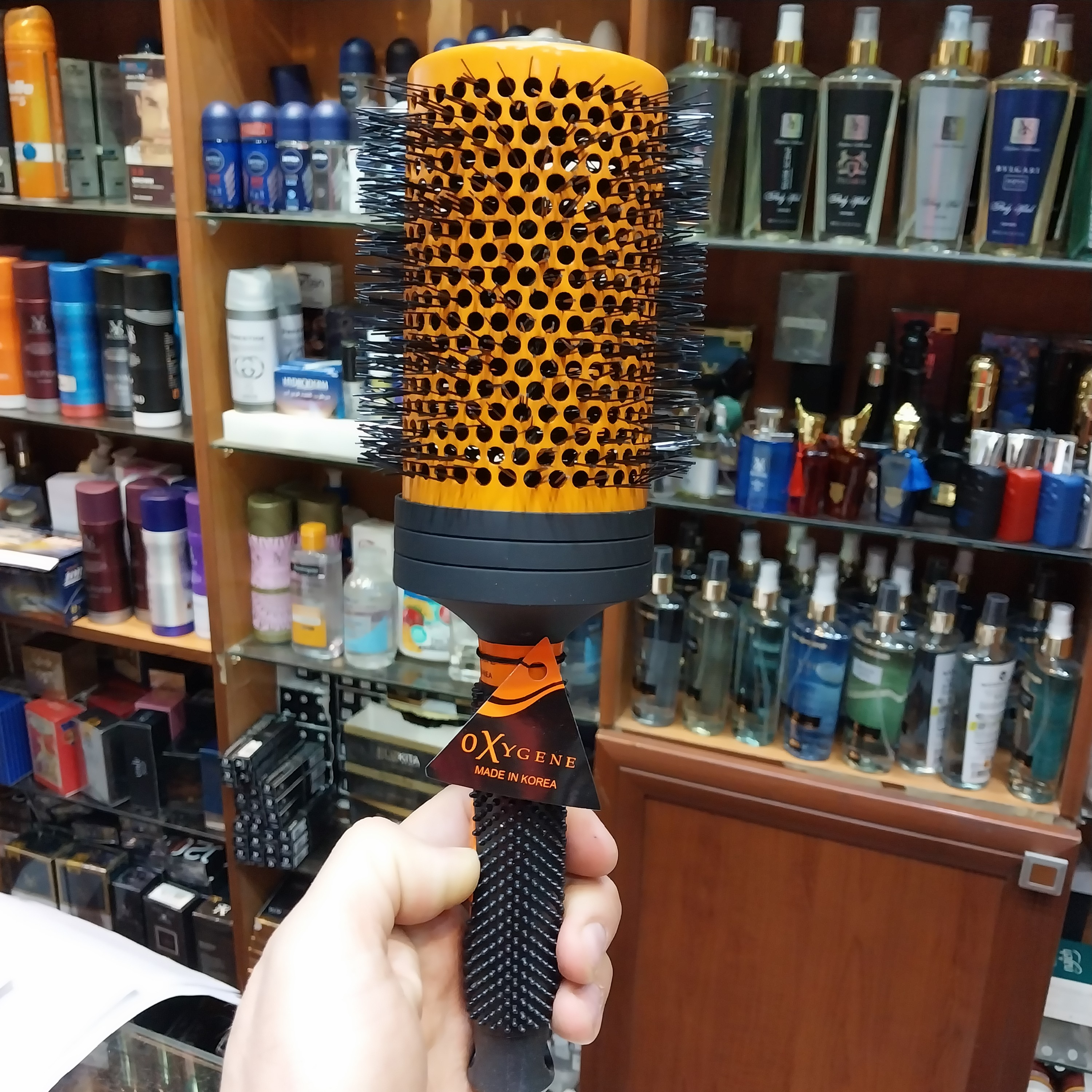برس سشوار گرد اکسیژن مدل 1521 سایز 65