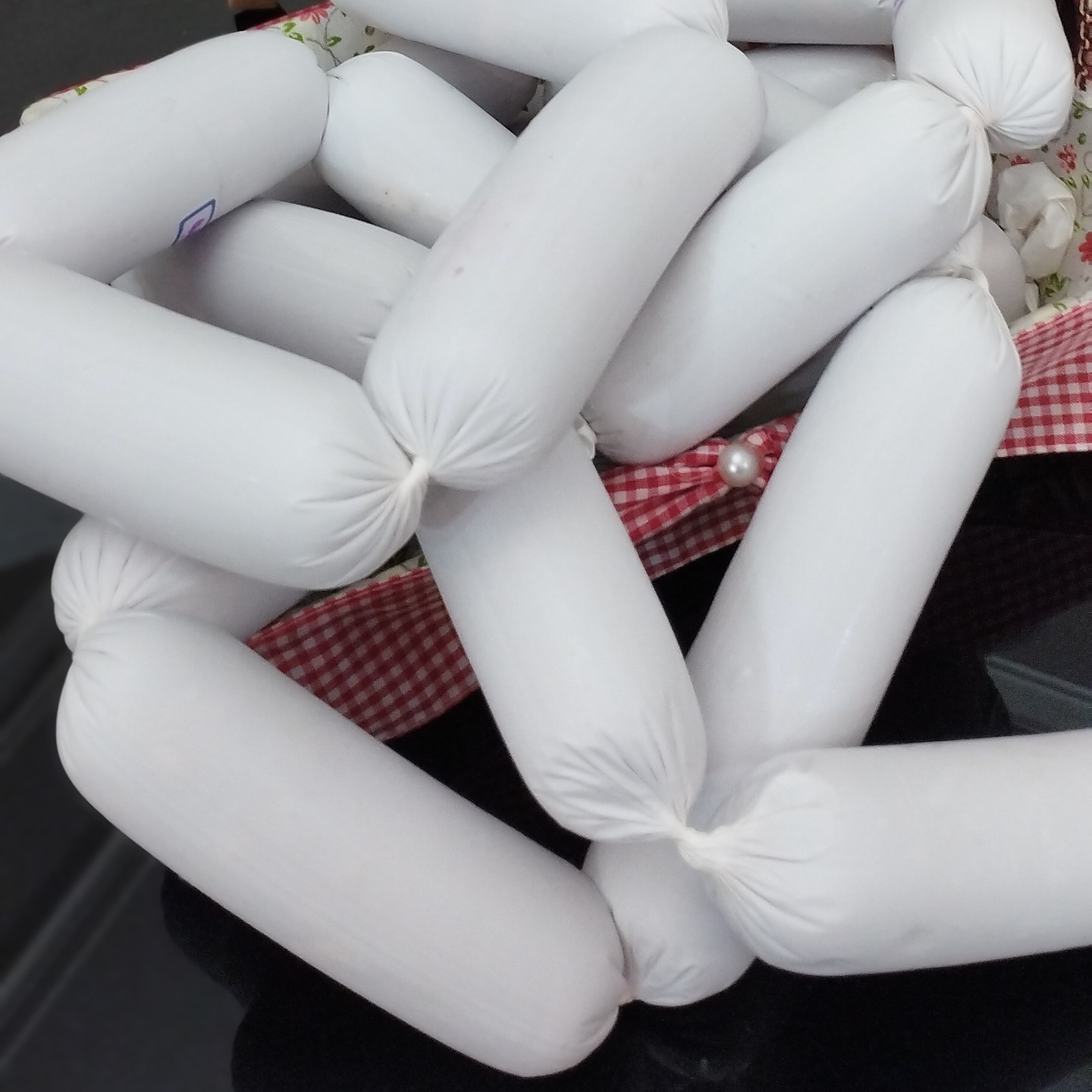 سوسیس کراکف پنیری خونگی (بسته حدودی 500 گرم)