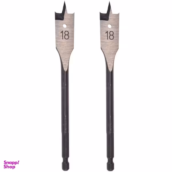 مته برگی کد 1186V001800 سایز 18 میلی متر بسته 2 عددی