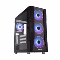 خرید کیس کامپیوتر مسترتک MasterTech S600 Gaming Black با بهترین قیمت