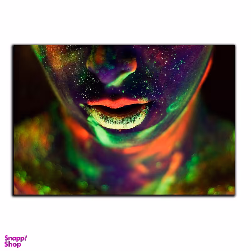 تابلو شاسی بکلیت طرح نقاشی چهره بلک لایت مدل SH-7280