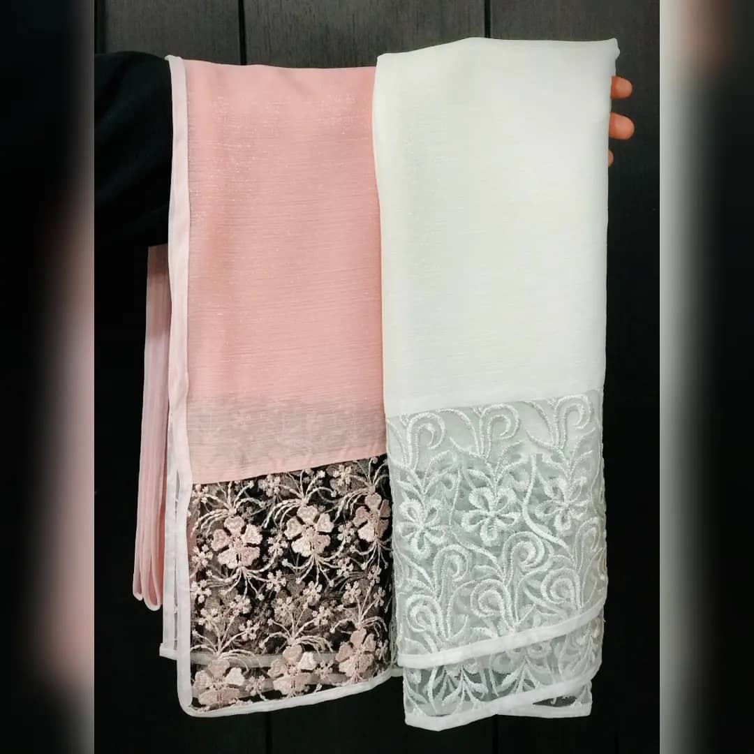 شال لمه مجلسی دستک گیپور مناسب چهار فصل