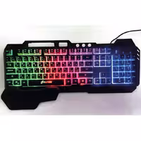 کیبورد مخصوص بازی با نور پس زمینه برند ایلون مدل GK102- کد 12758