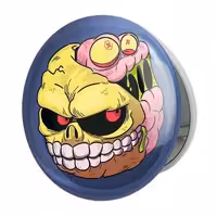 آینه جیبی خندالو طرح ترسناک مدل تاشو کد 1517