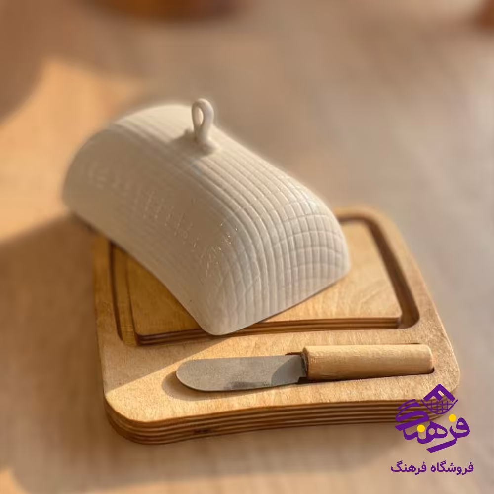 کره و کارد رایکا سرامیکی کف چوب