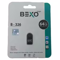 فلش مموری بکسو مدل B-326 ظرفیت 64 گیگابایت