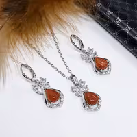 نیم ست جواهر پرنسس دلربا