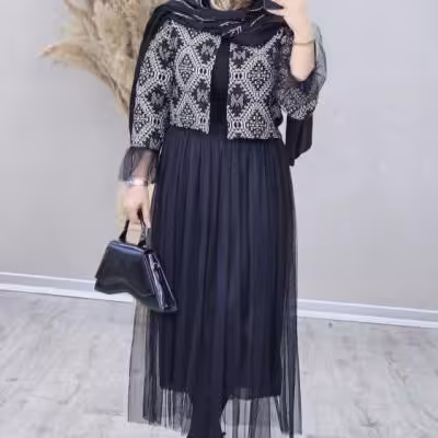 ست عیدانہ کت و دامن ریحانہ