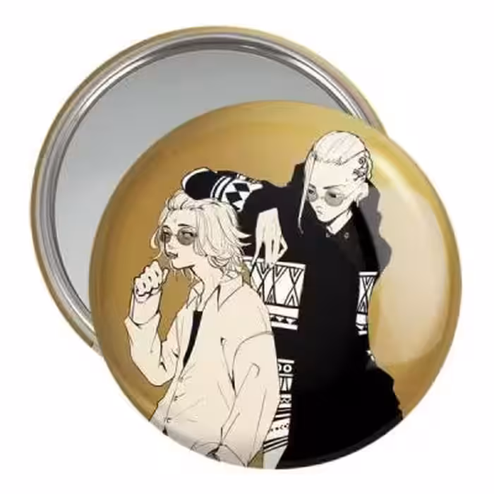 آینه جیبی خندالو مدل انیمه توکیو ریونجرز Tokyo Revengers کد 10579