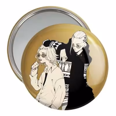 آینه جیبی خندالو مدل انیمه توکیو ریونجرز Tokyo Revengers کد 10579