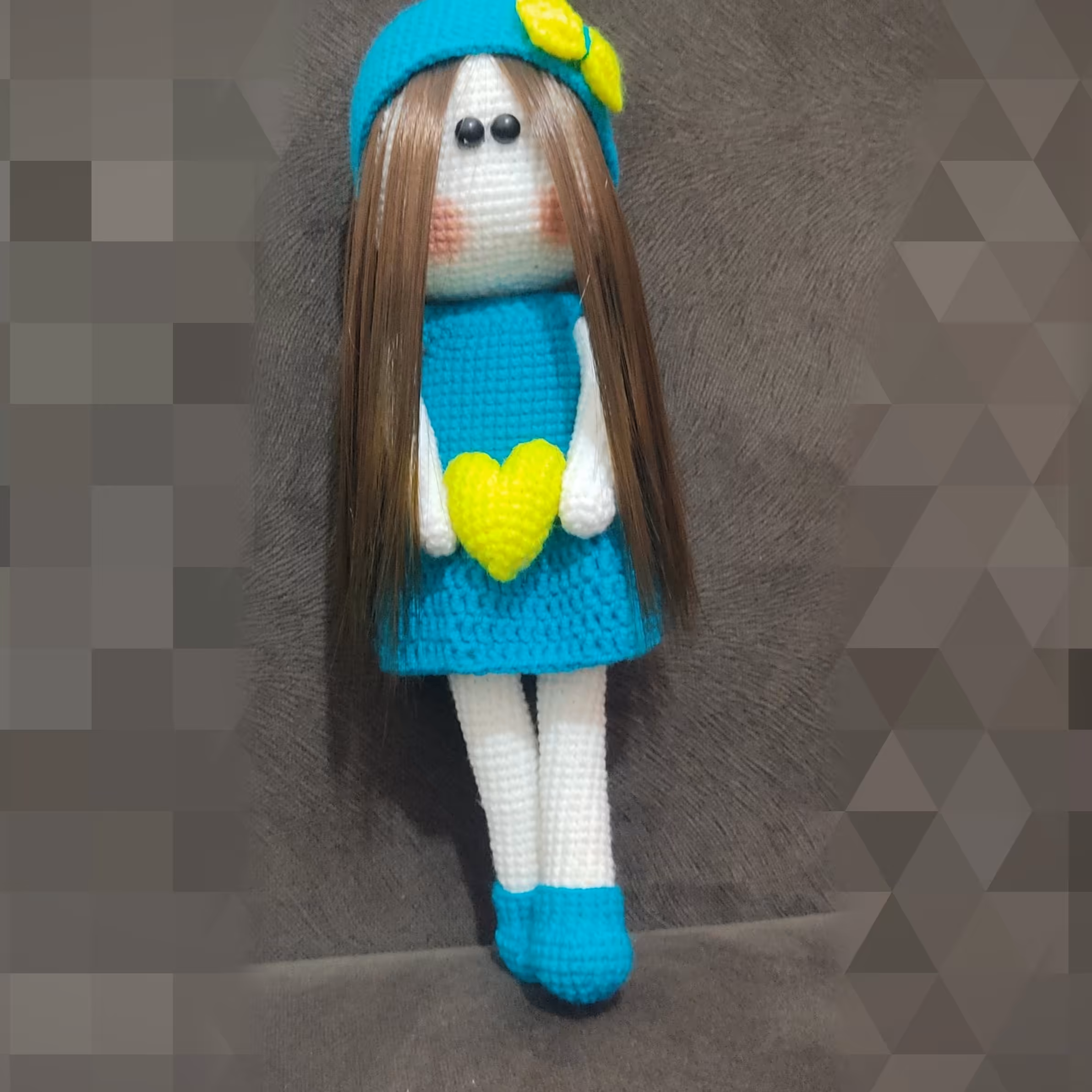  عروسک فانتزی دختر دلبر دست بافت های با عشق