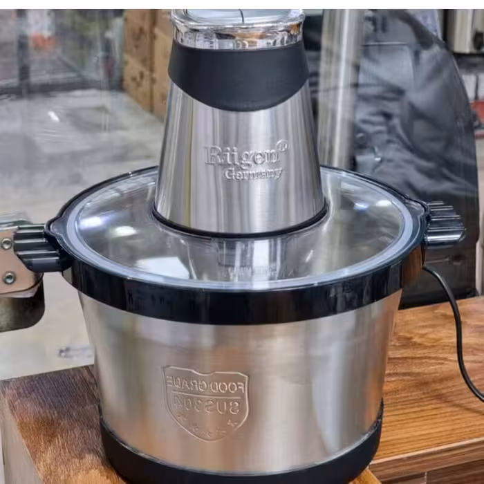 خردکن غذاساز کاسه سه لیتری استیل روگن ساخت آلمان با18ماه گارانتی 